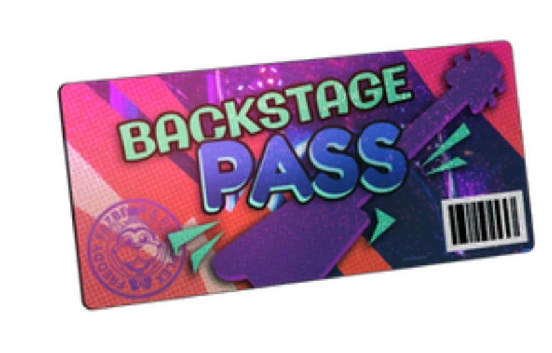 Backstage pass
